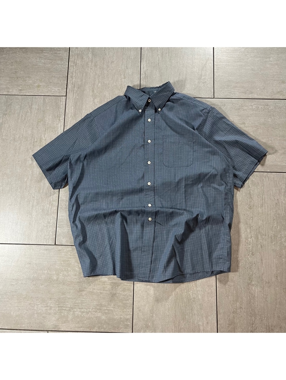 L.L.Bean Men's Cotton Button-Up Shirt Regular Size L